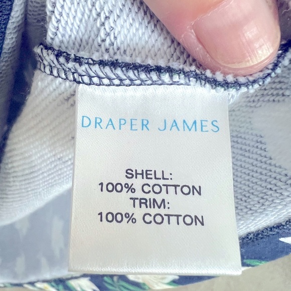 Draper James Natalie Sweatshirt Dress in Magnolia Cotton Size 1x - Picture 8 of 8